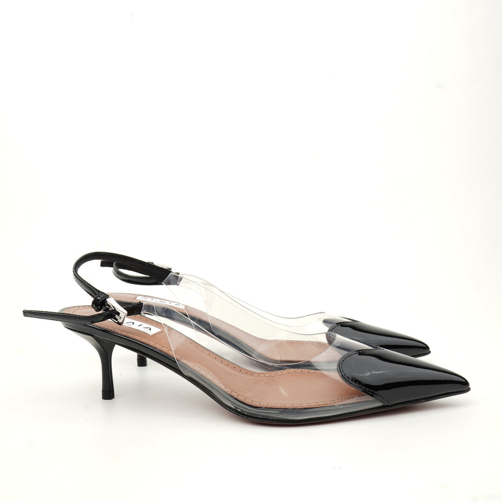 Alaïa Le Cœur Slingback Pumps 35.5