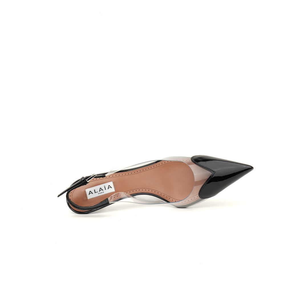 Alaïa Le Cœur Slingback Pumps 35.5