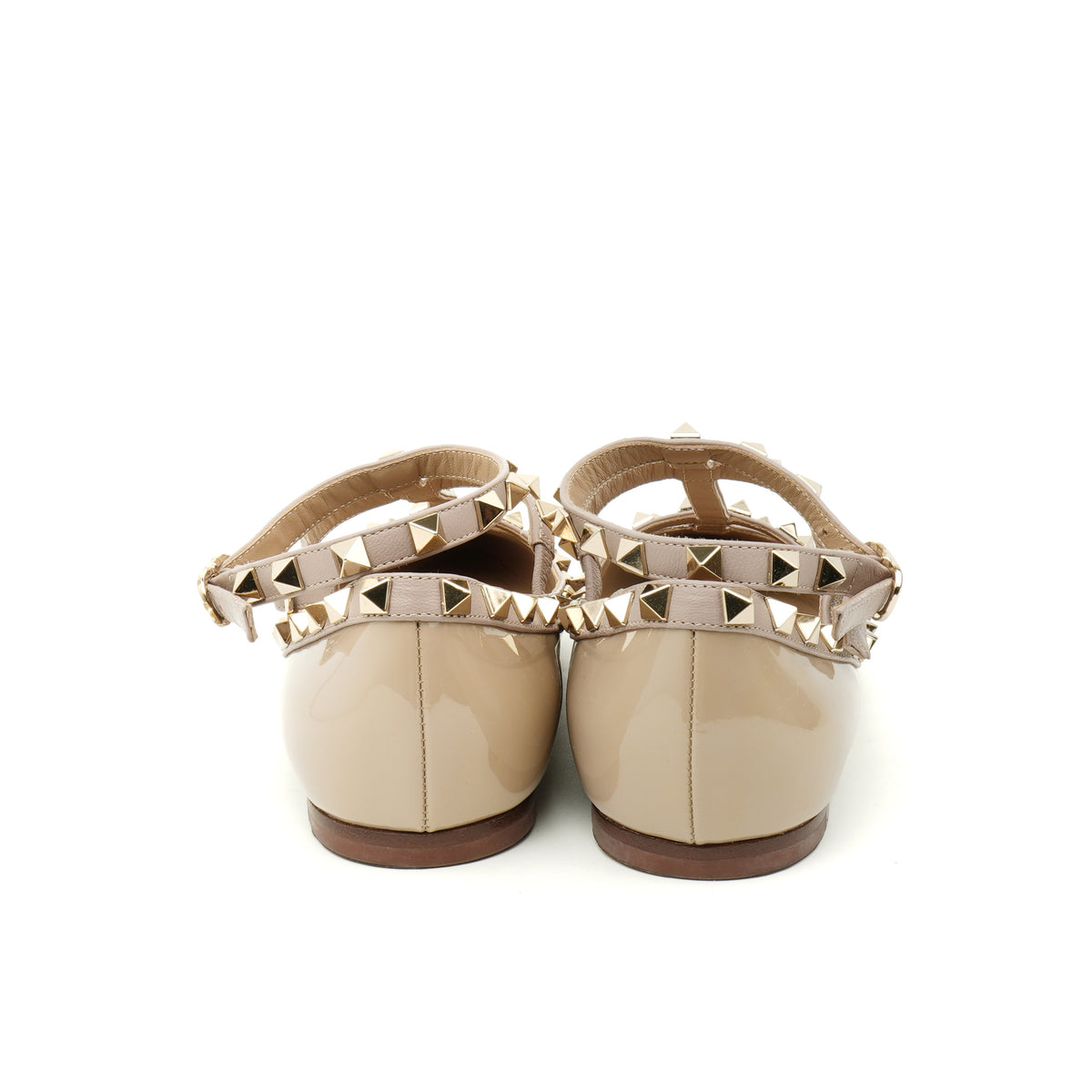 Valentino Rockstud Cage Ballet Flats 37.5