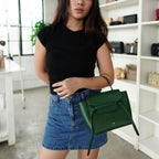 Celine Nano Belt Bag Malachite Green