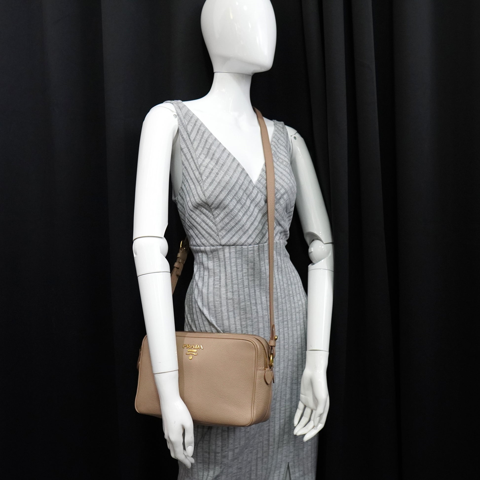 Prada Double Zip Camera Bag