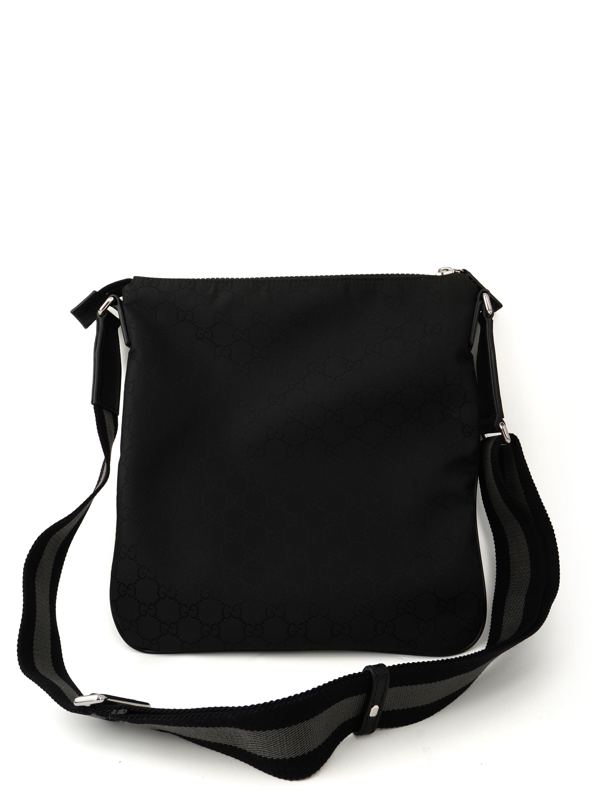 Gucci Nylon Flat Messenger Bag