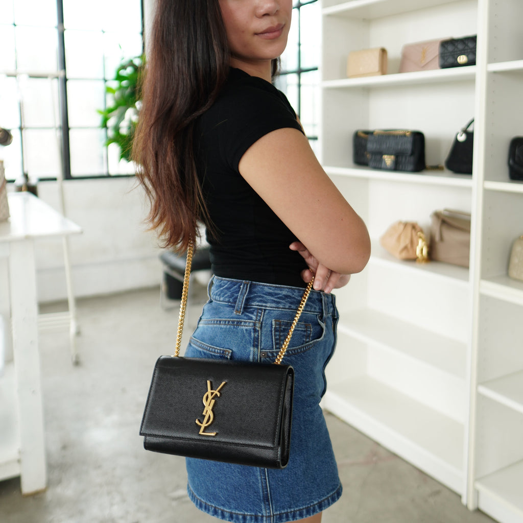 Saint Laurent Kate Small Grain de Poudre