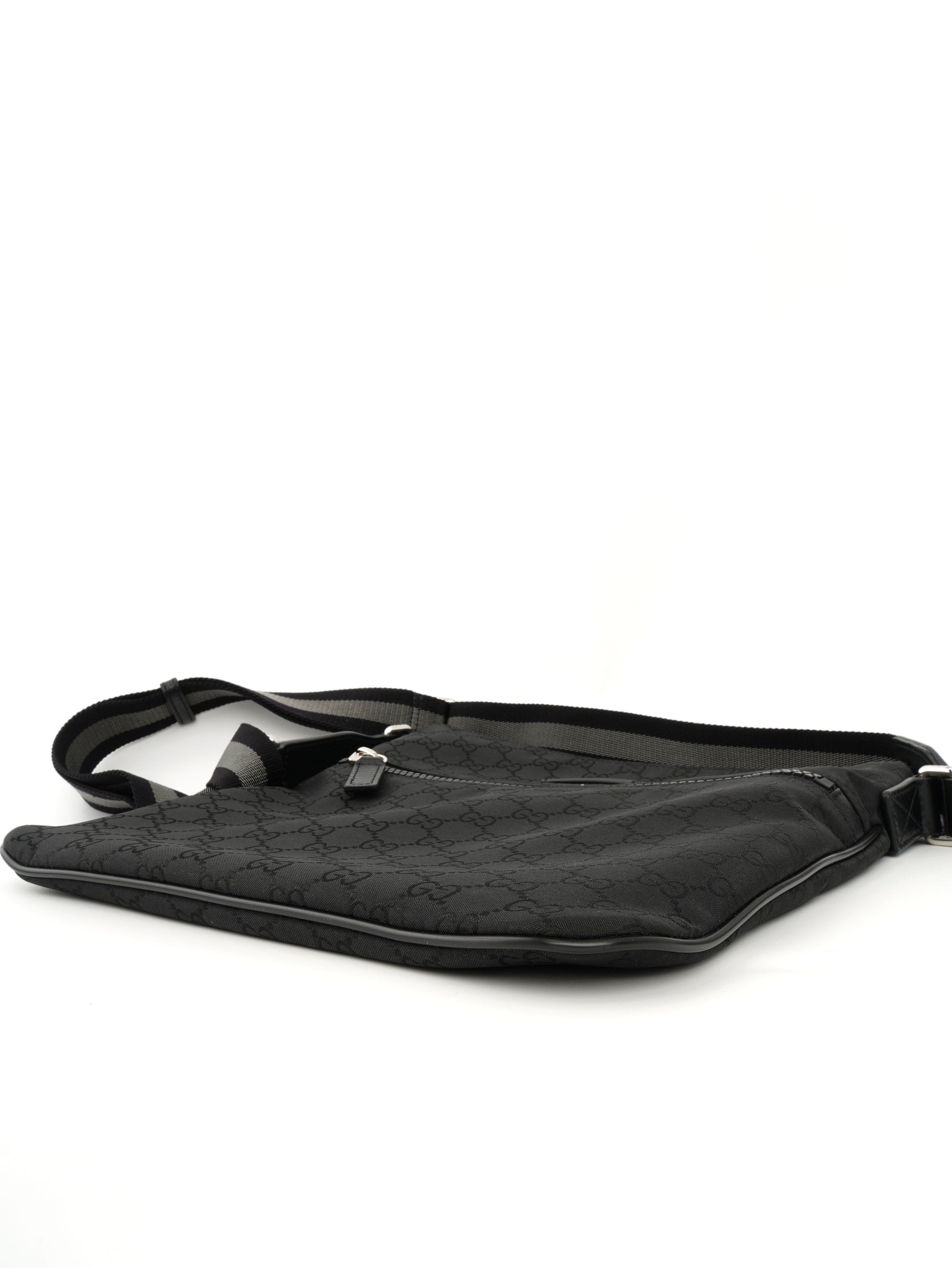 Gucci Nylon Flat Messenger Bag