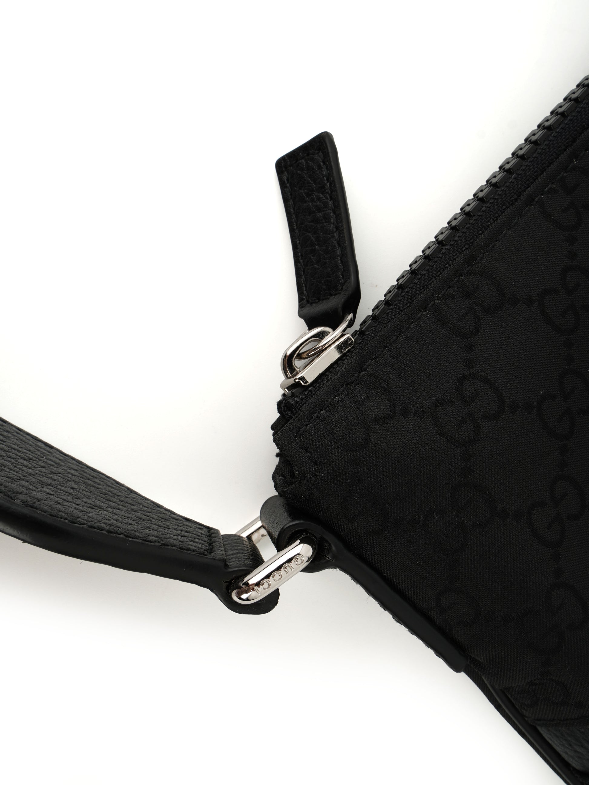 Gucci Nylon Flat Messenger Bag