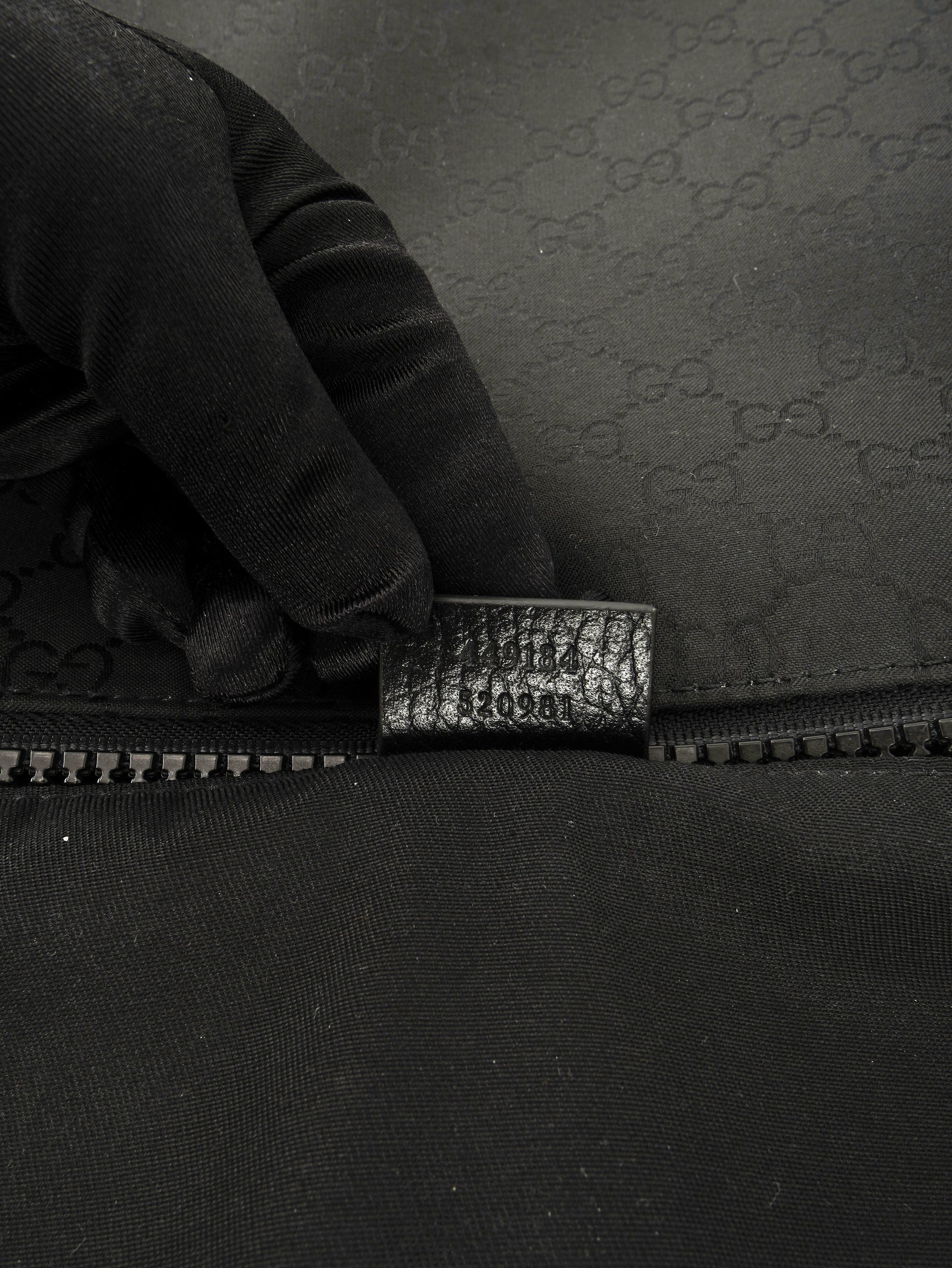 Gucci Nylon Flat Messenger Bag