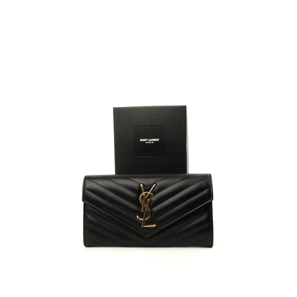 Saint Laurent Envelope Long Wallet