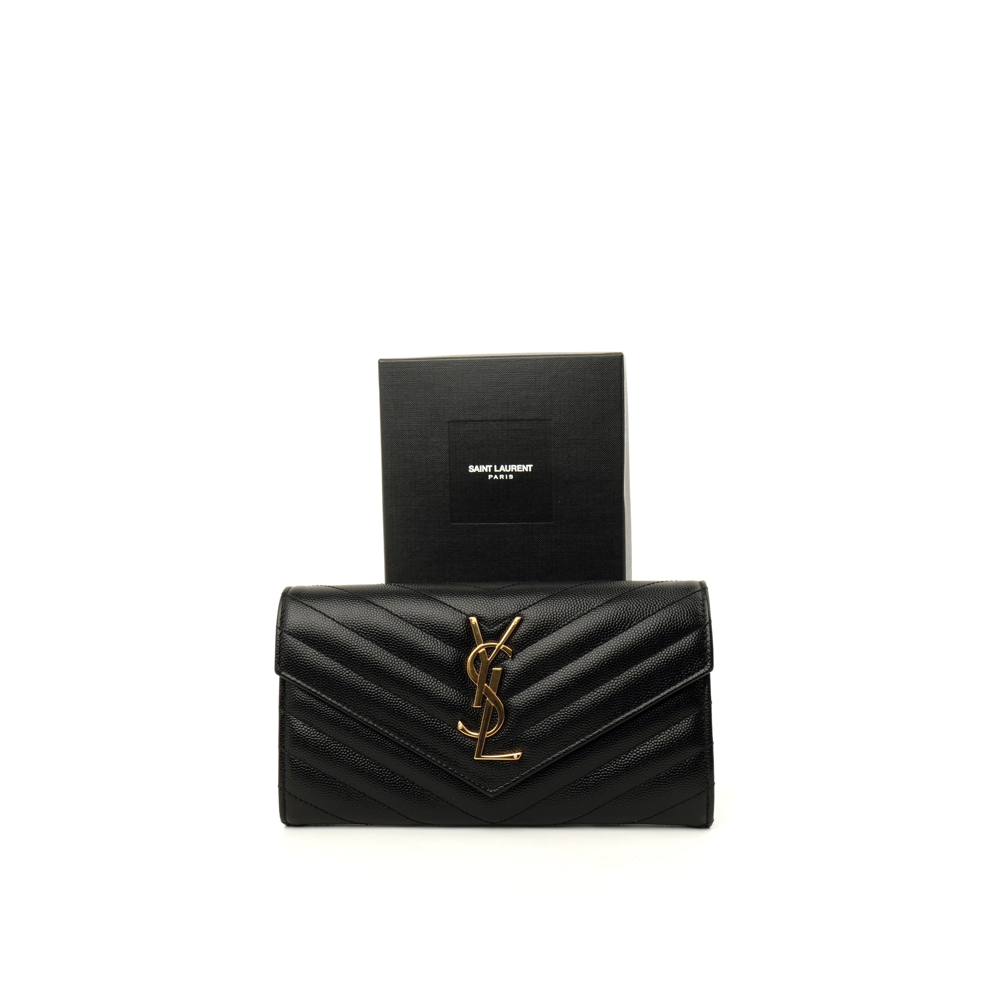 Saint Laurent Envelope Long Wallet