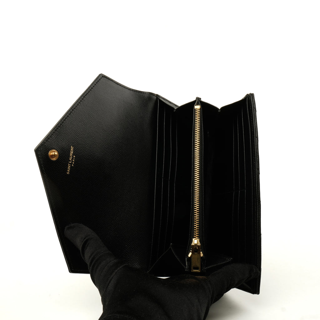 Saint Laurent Envelope Long Wallet