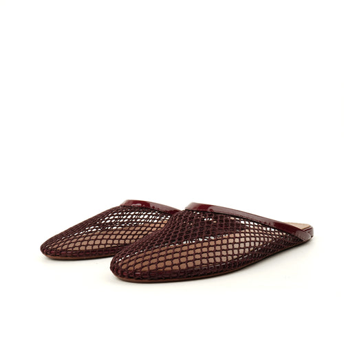 Alaïa Fishnet Mules 37