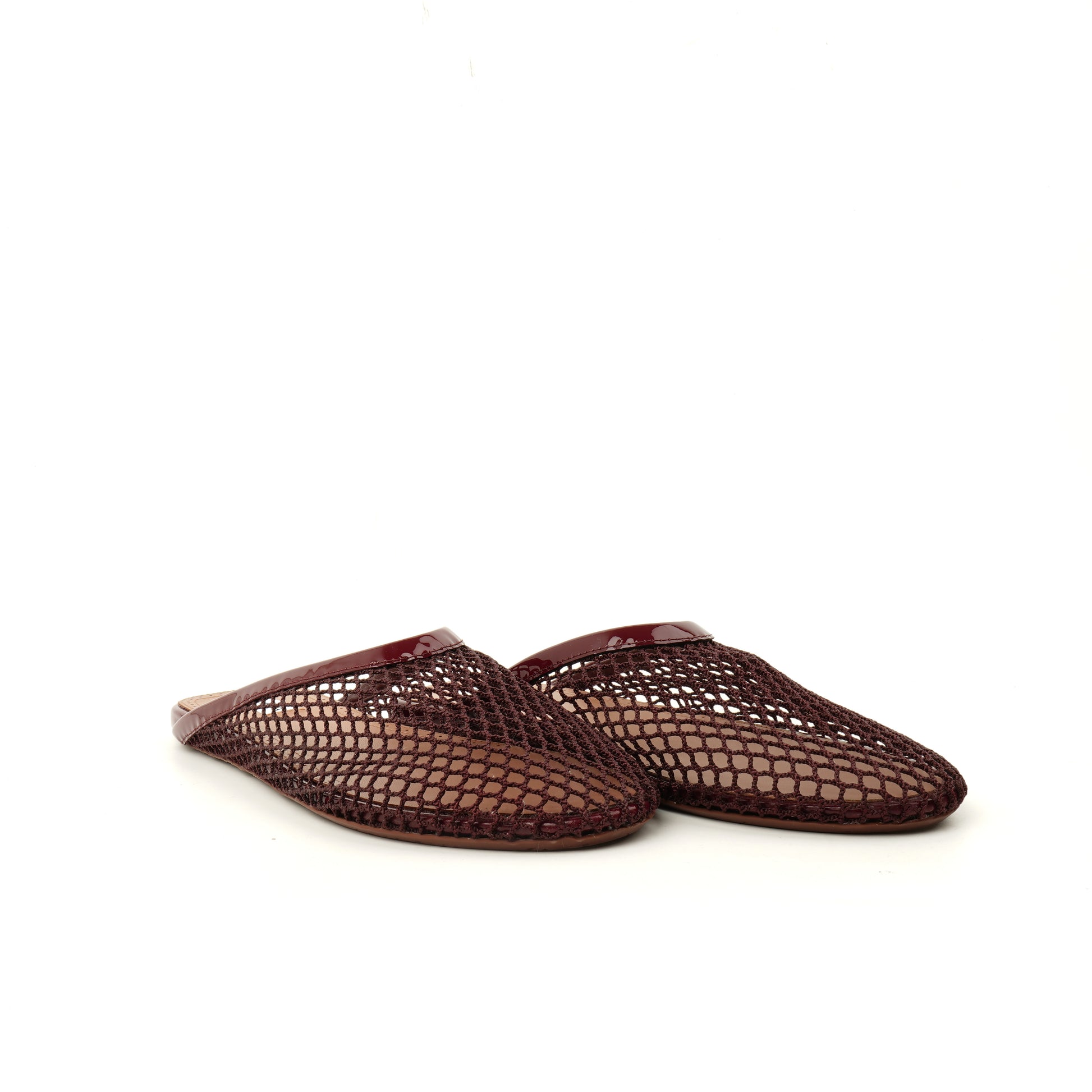 Alaïa Fishnet Mules 37