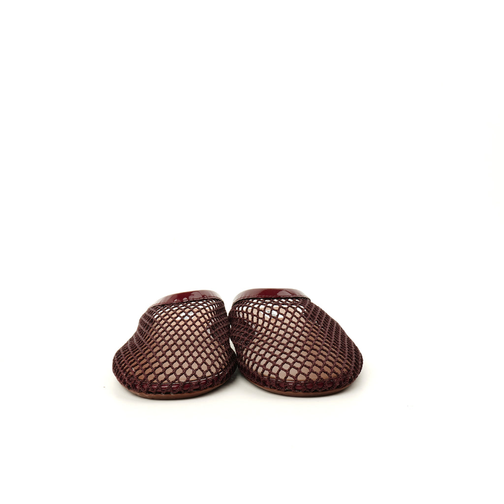 Alaïa Fishnet Mules 37