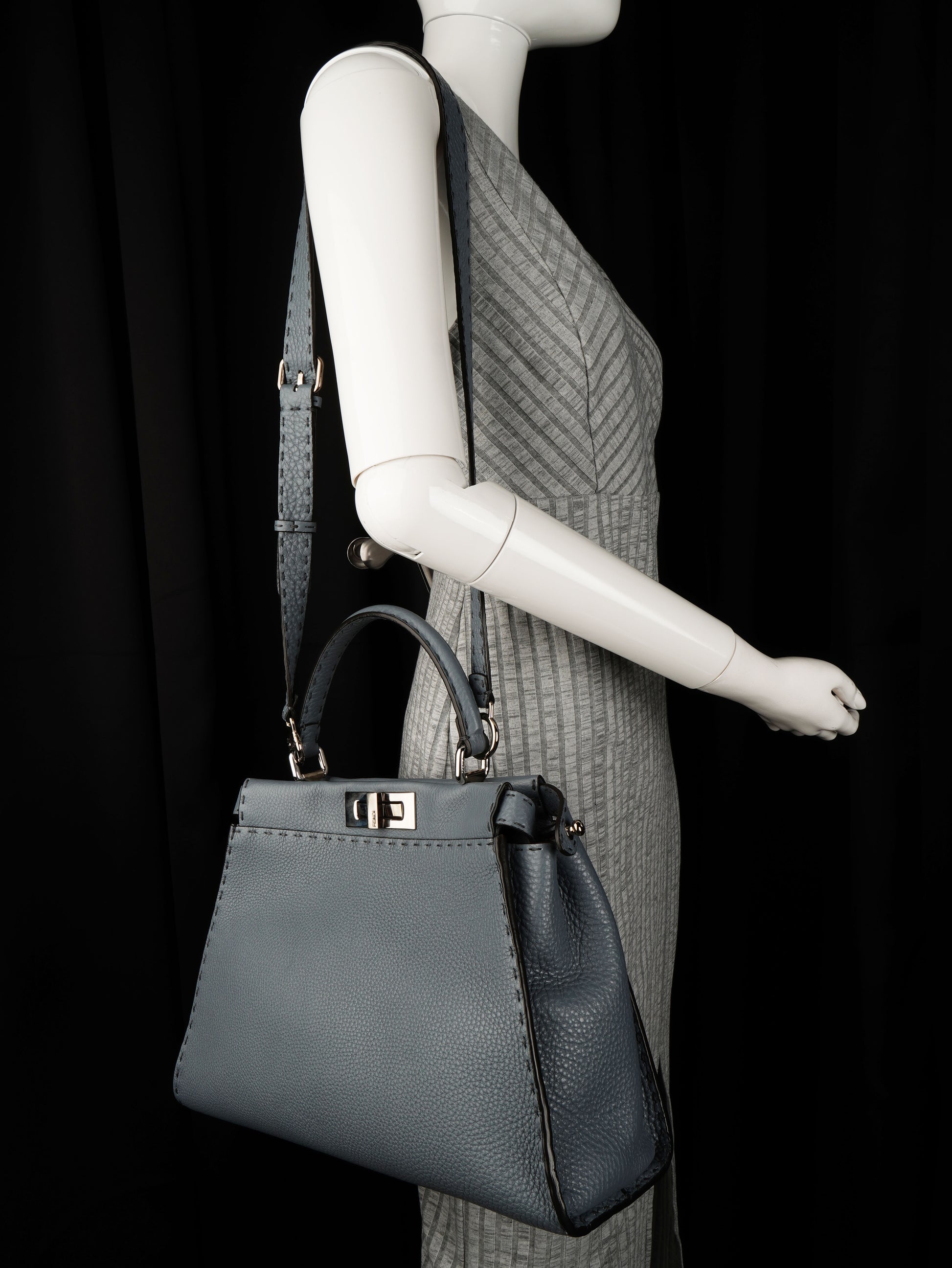 Fendi Cuoio Romano Selleria Peekaboo