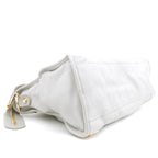 Balenciaga Medium City Metallic Edge Light Gray GHW