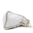 Balenciaga Medium City Metallic Edge Light Gray GHW