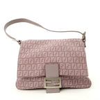 Fendi Zucchino Mama Baguette Lilac