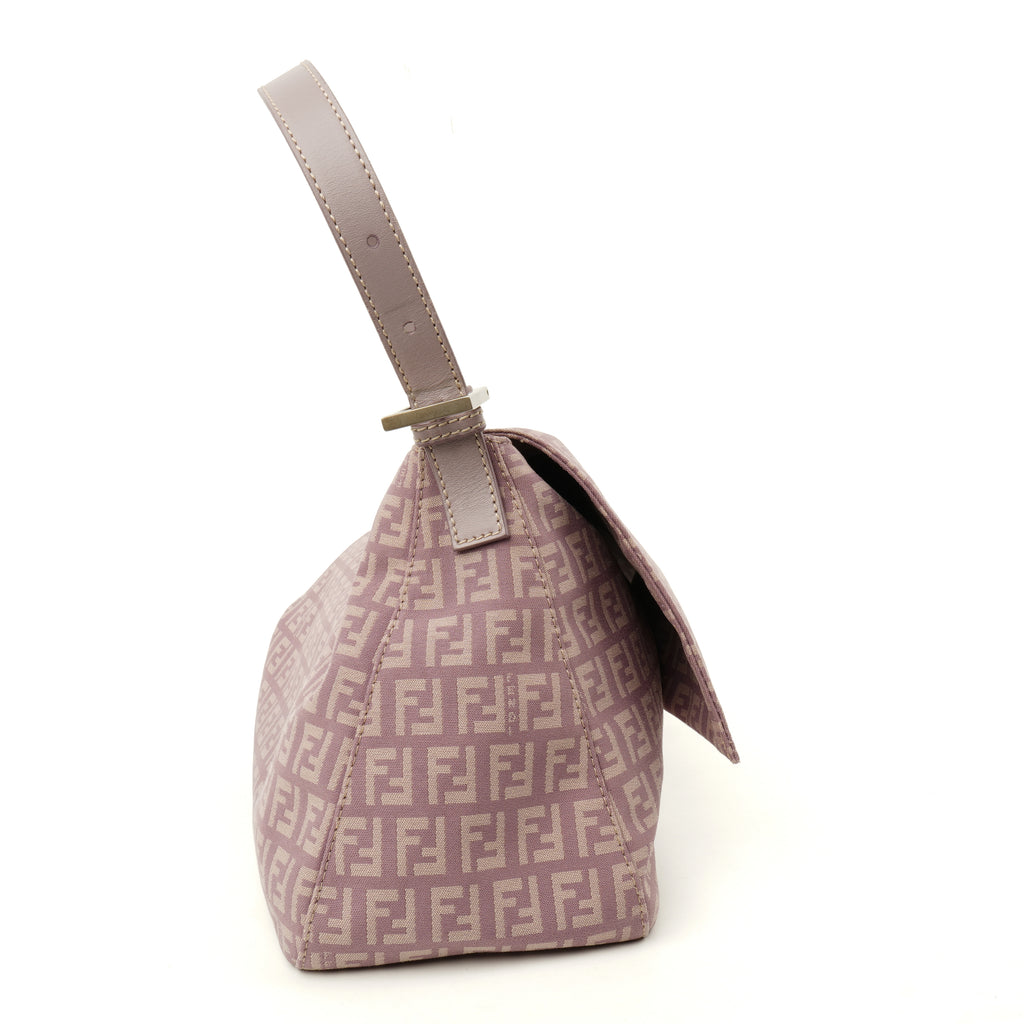 Fendi Zucchino Mama Baguette Lilac