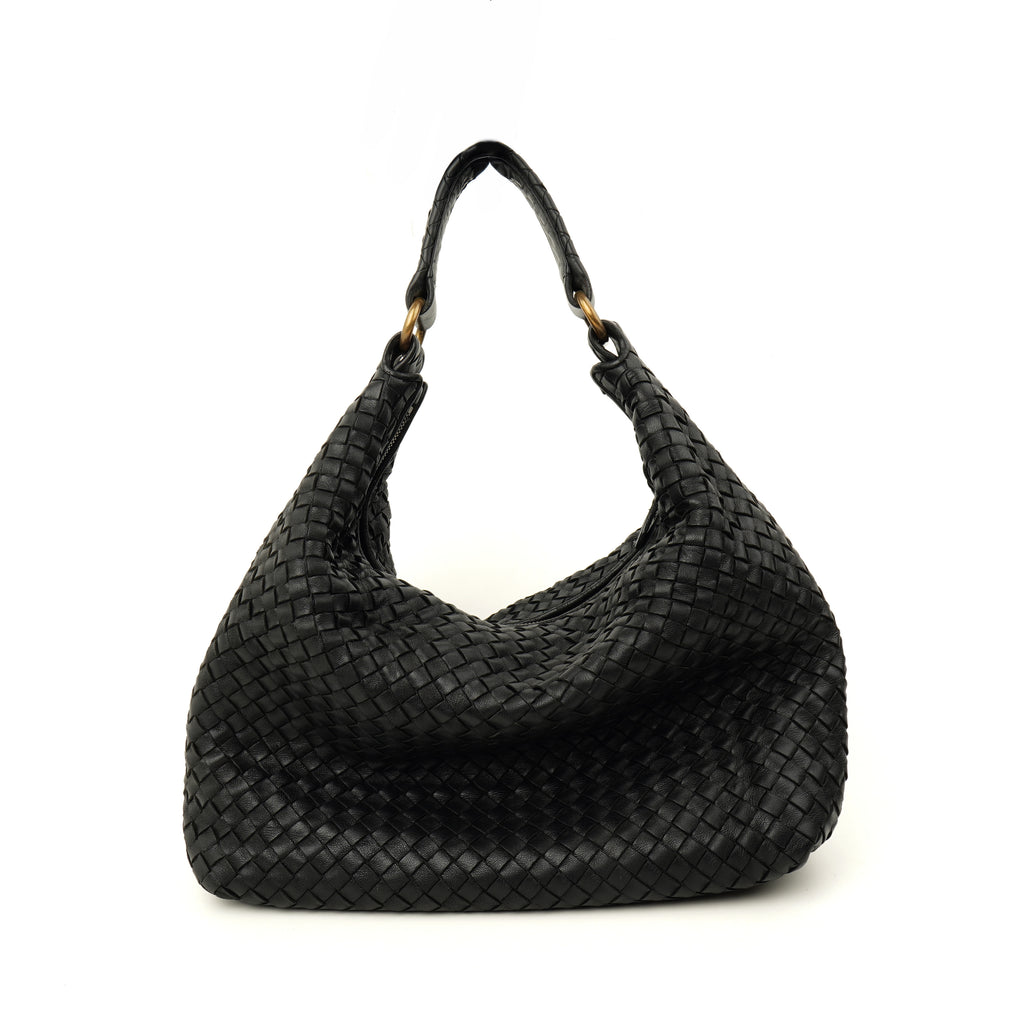 Bottega Veneta Intrecciato Pyramid Hobo