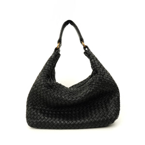 Bottega Veneta Intrecciato Pyramid Hobo