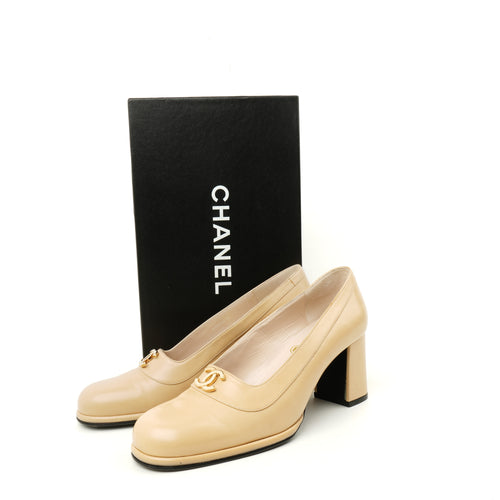 Chanel Cap Toe Pumps 36