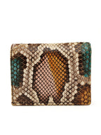Gucci Python Card Case