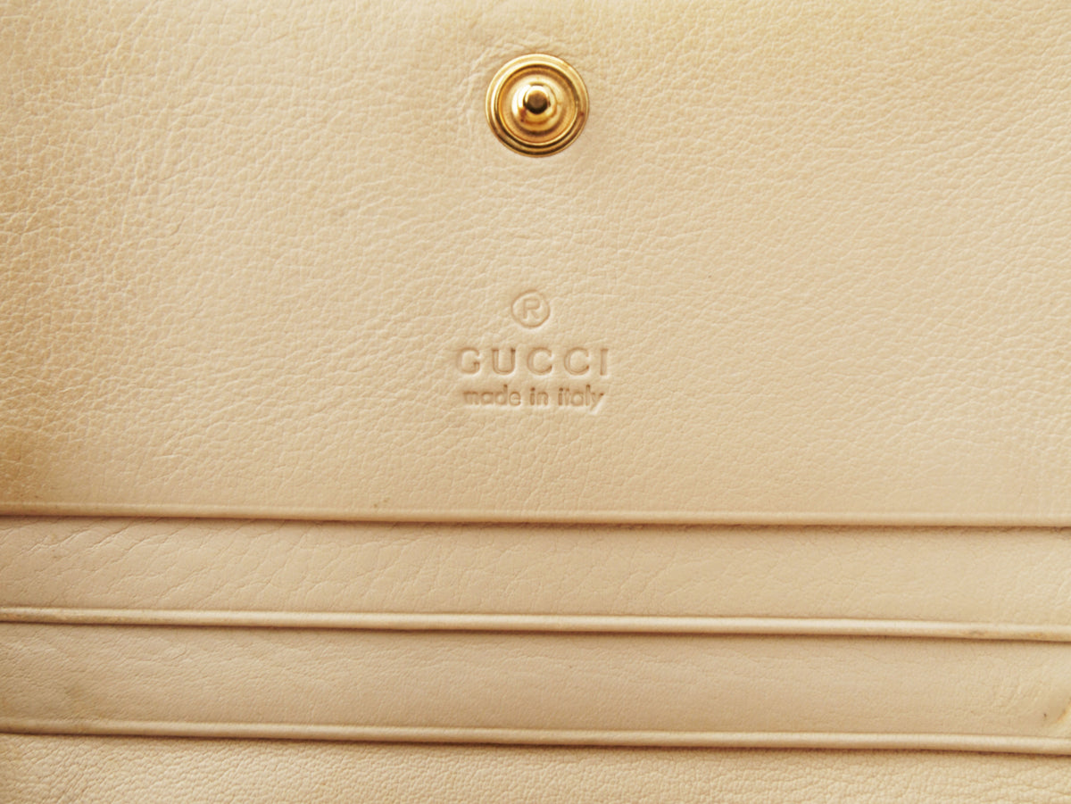 Gucci Python Card Case