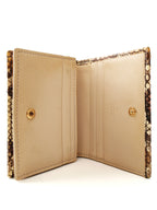 Gucci Python Card Case