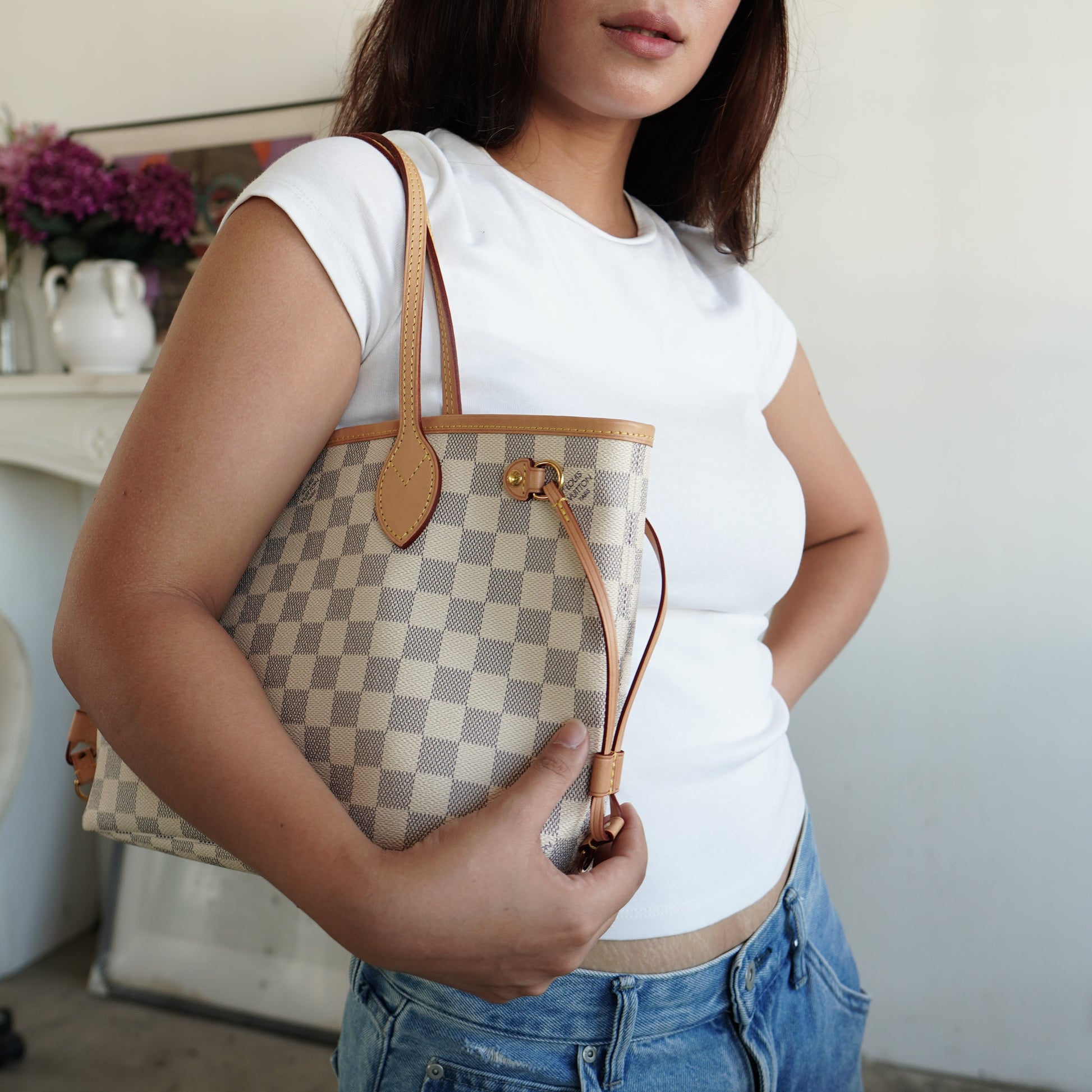 Louis Vuitton Neverfull PM Damier Azur