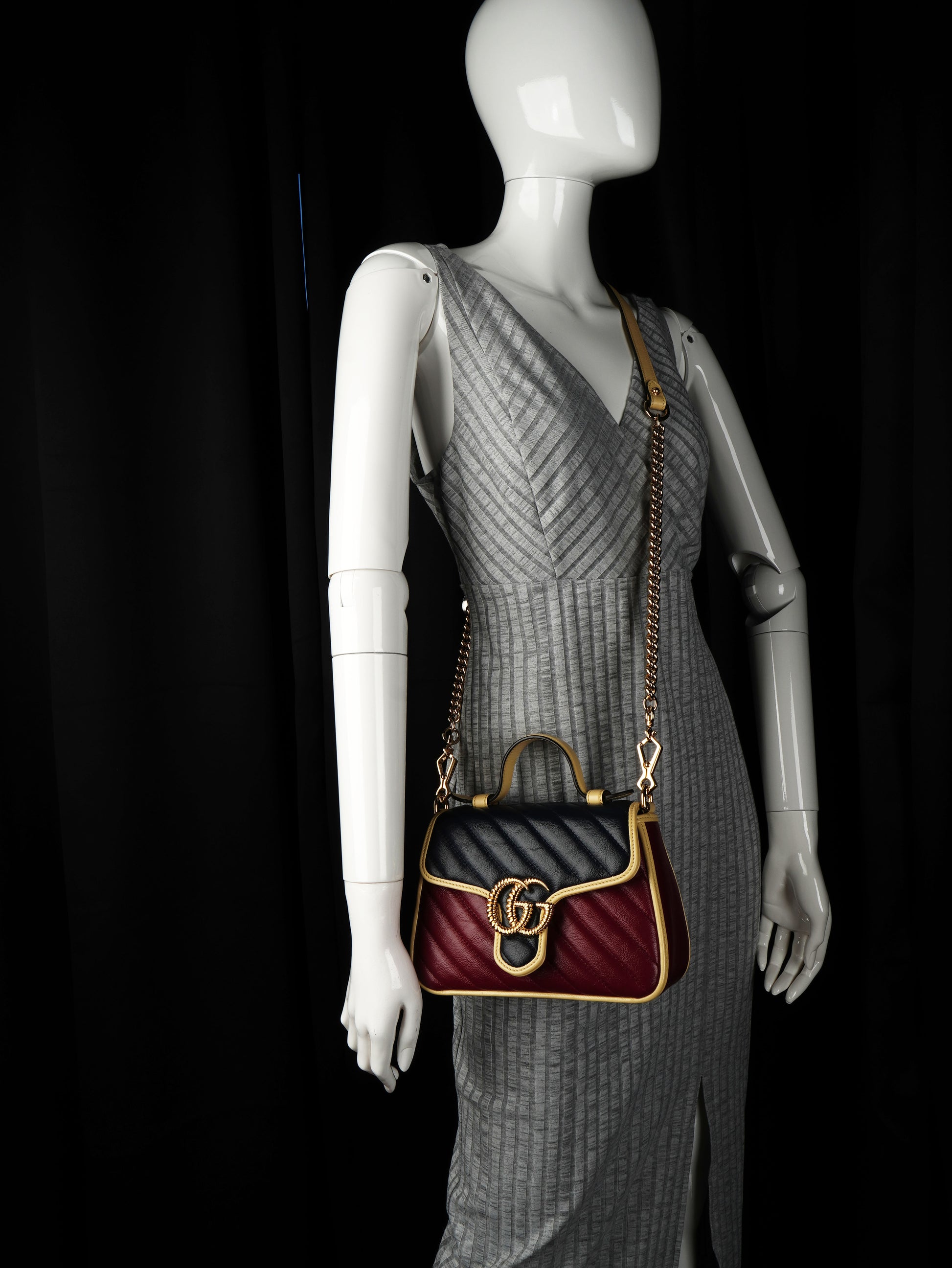 Gucci Torchon Marmont Mini Top Handle