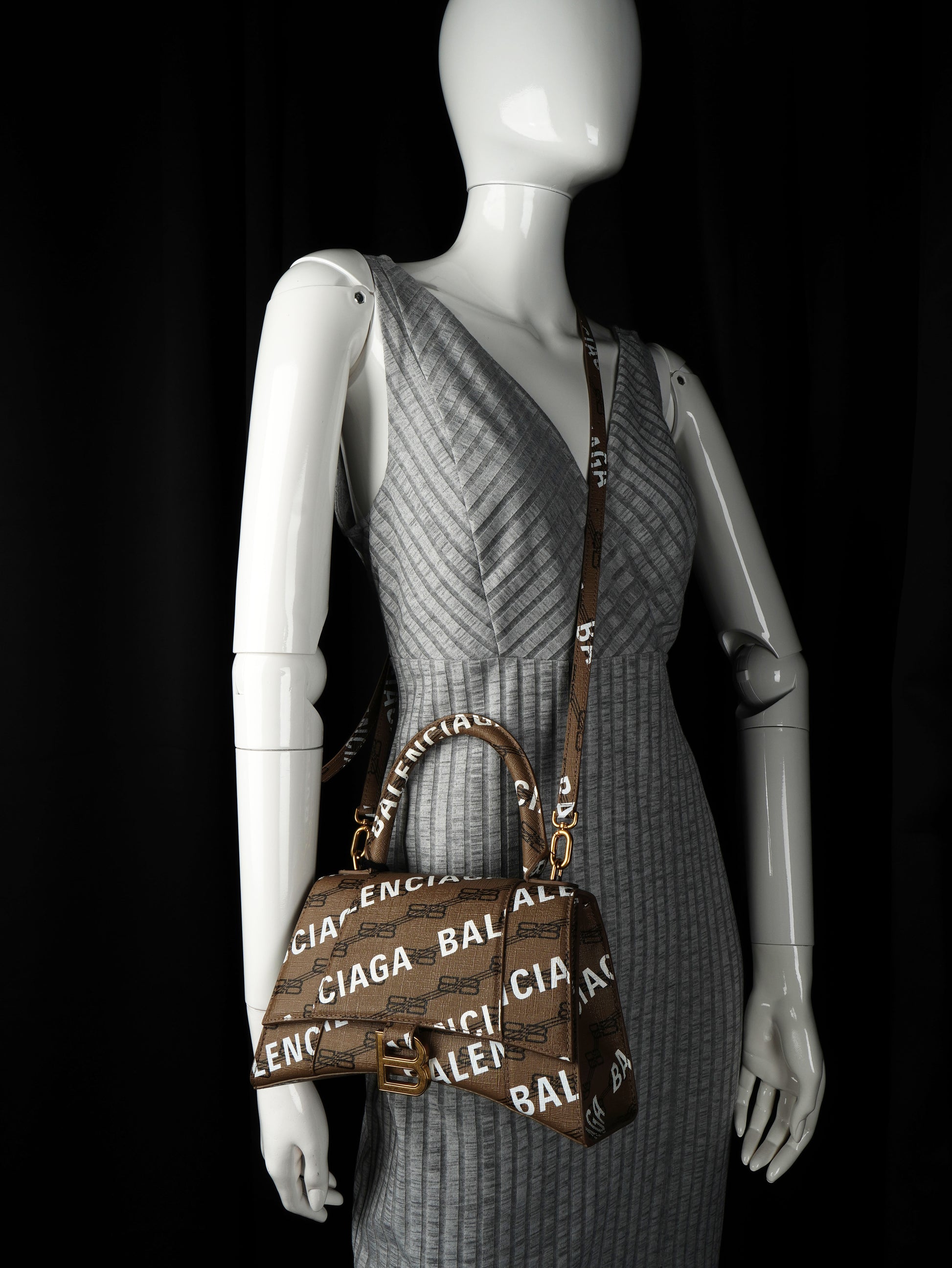 Balenciaga Hourglass Top Handle Small