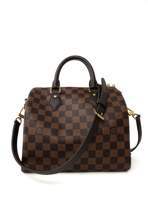 Louis Vuitton Speedy 25 Bandouliere Damier Ebene