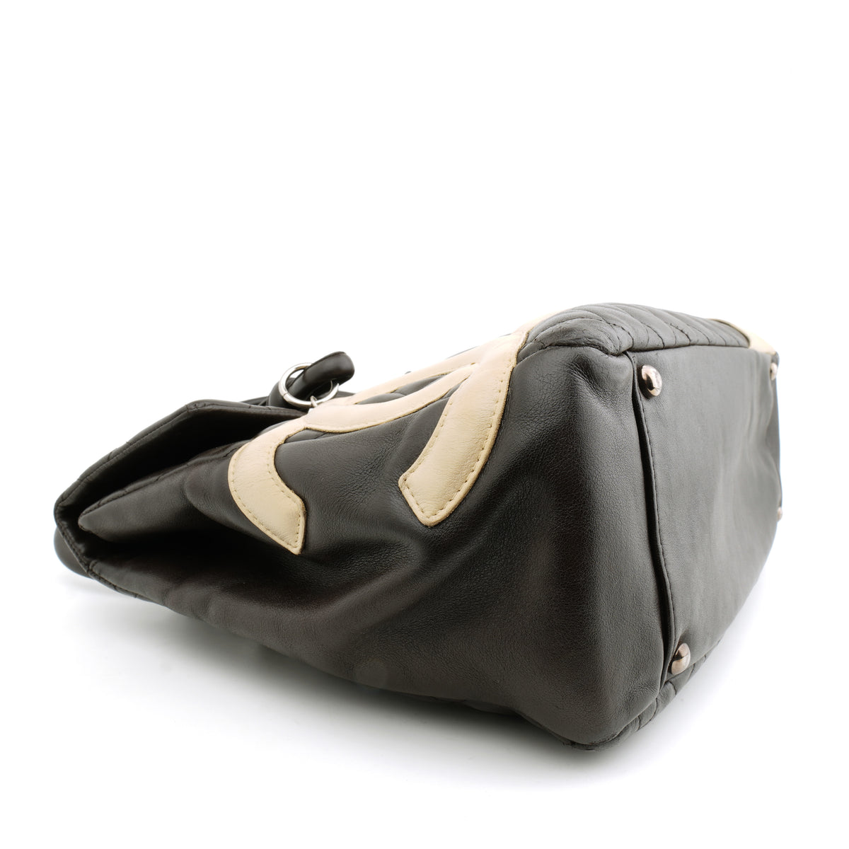 Chanel Cambon Ligne Large Flap Bag Brown