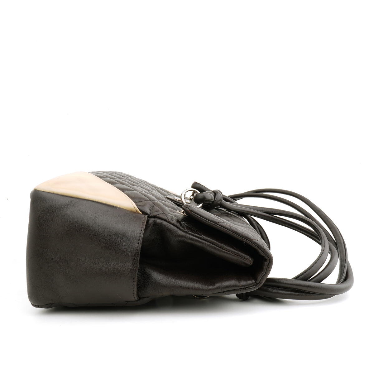 Chanel Cambon Ligne Large Flap Bag Brown