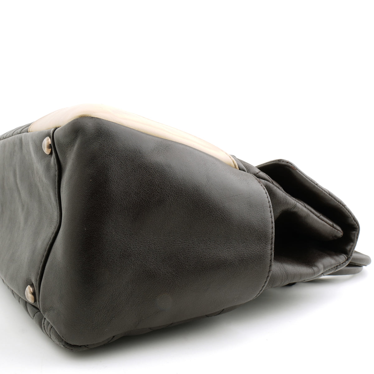 Chanel Cambon Ligne Large Flap Bag Brown