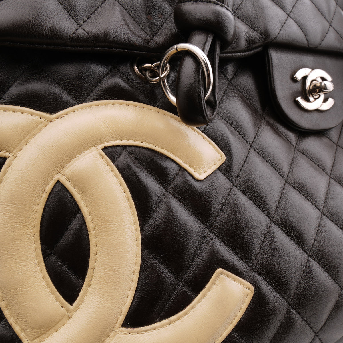 Chanel Cambon Ligne Large Flap Bag Brown