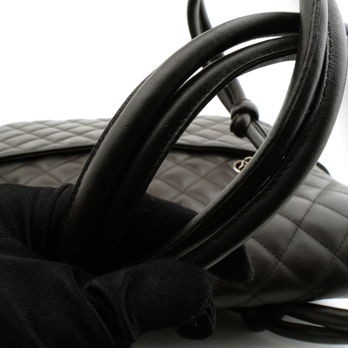 Chanel Cambon Ligne Large Flap Bag Brown