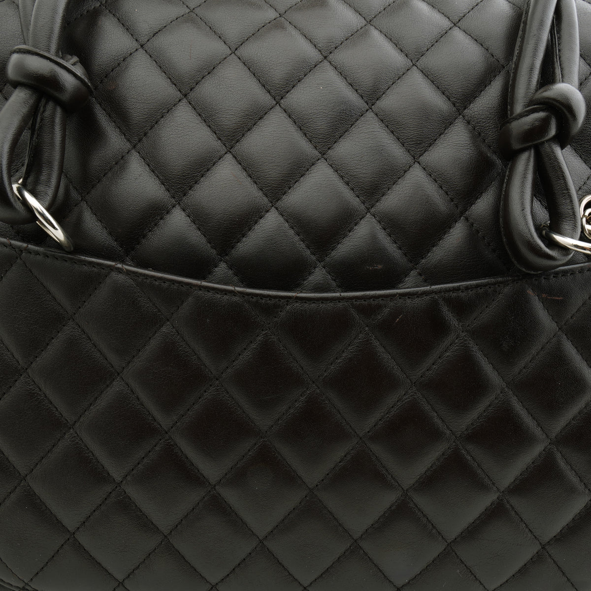 Chanel Cambon Ligne Large Flap Bag Brown