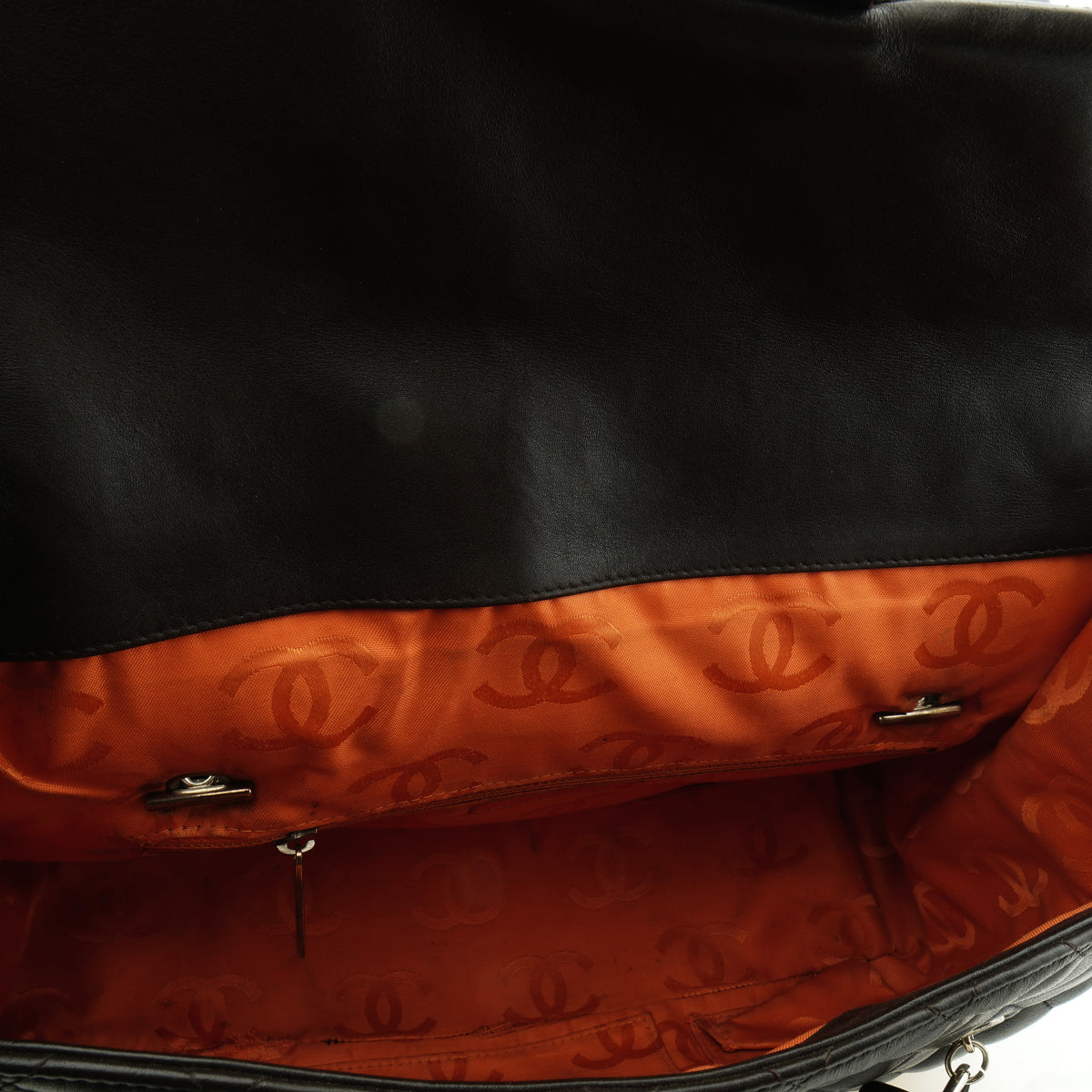 Chanel Cambon Ligne Large Flap Bag Brown