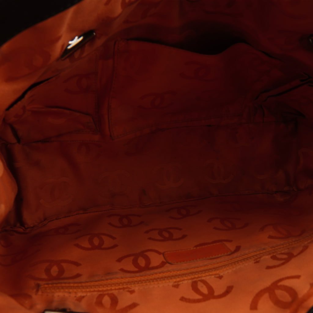 Chanel Cambon Ligne Large Flap Bag Brown
