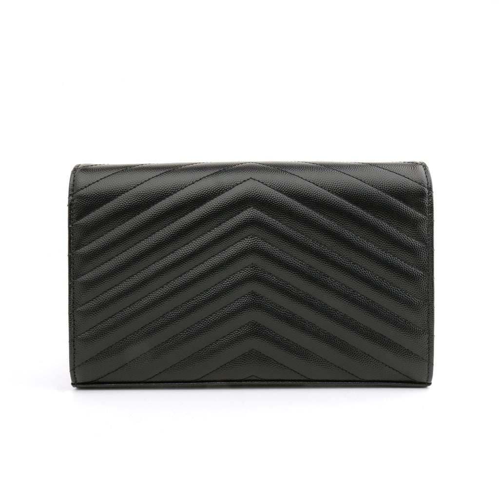 Saint Laurent Envelope Wallet on Chain Large