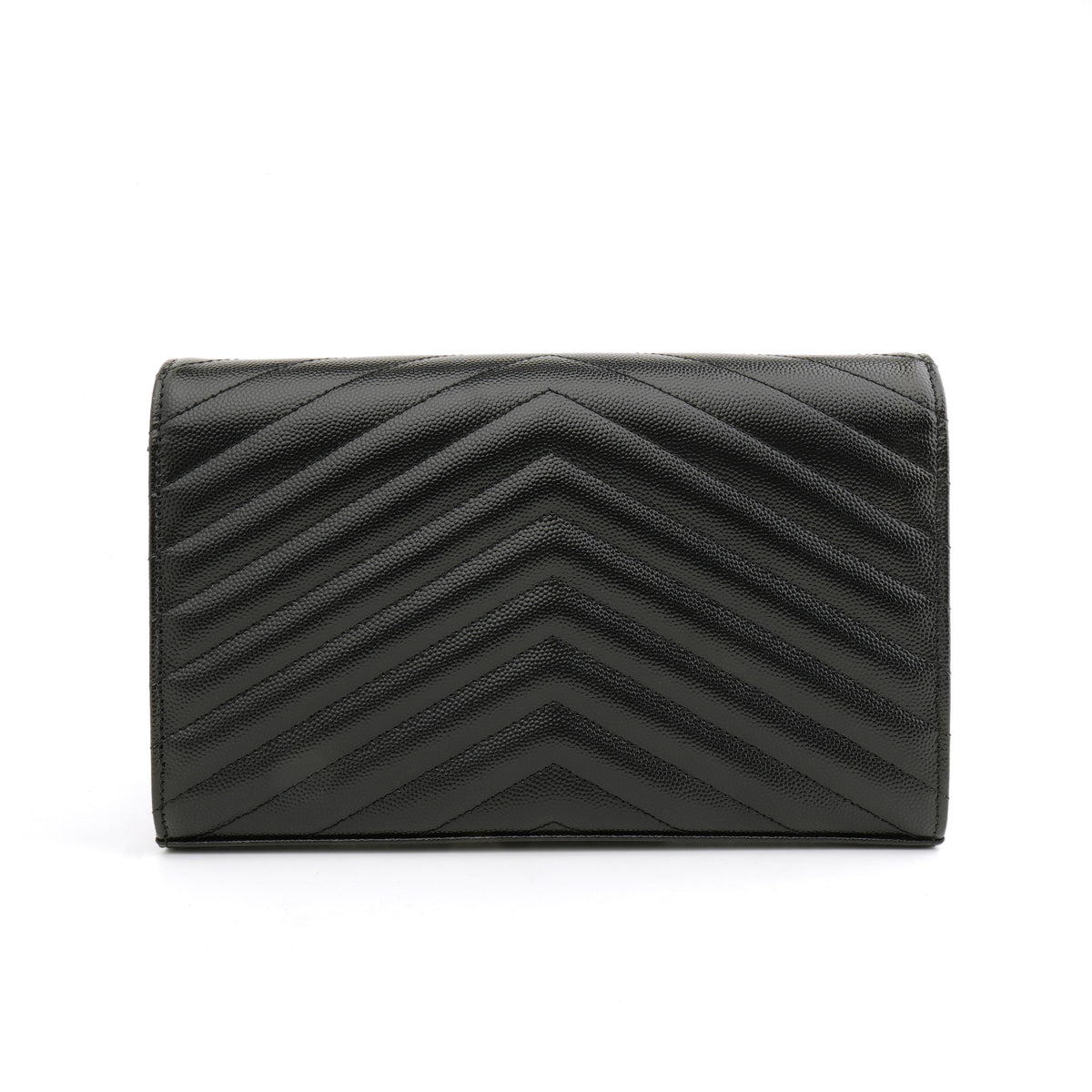 Saint Laurent Envelope Wallet on Chain Large