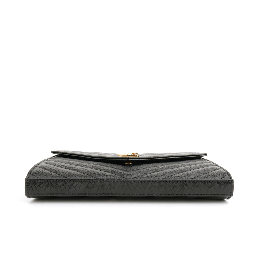 Saint Laurent Envelope Wallet on Chain Large