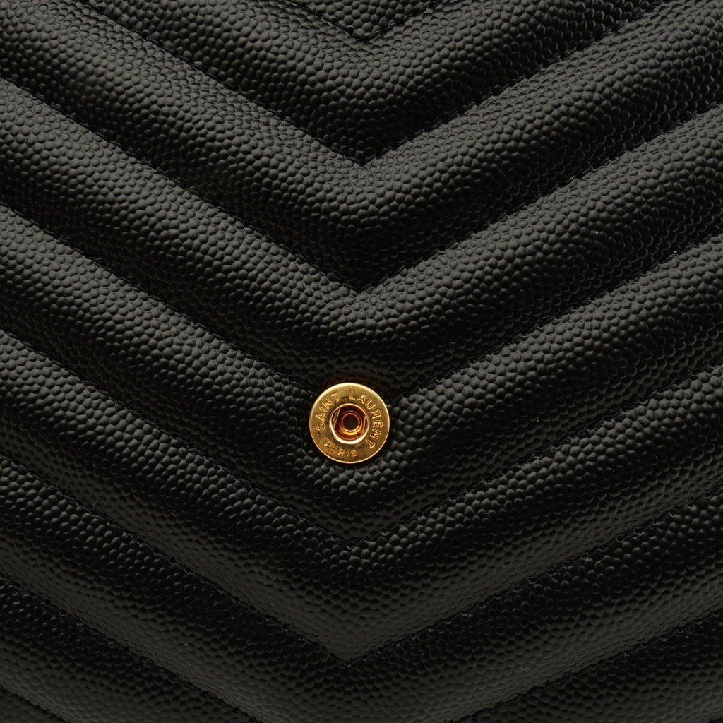 Saint Laurent Envelope Wallet on Chain Large