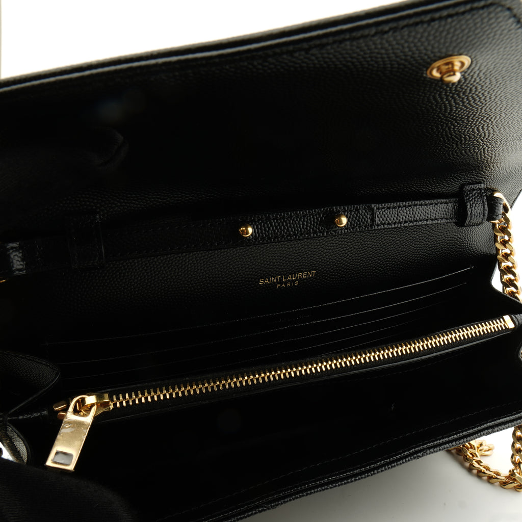 Saint Laurent Envelope Wallet on Chain Large