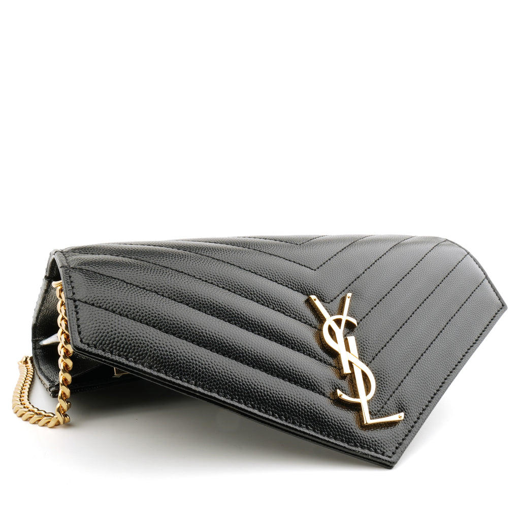 Saint Laurent Envelope Wallet on Chain Large