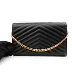 Saint Laurent Envelope Wallet on Chain Large