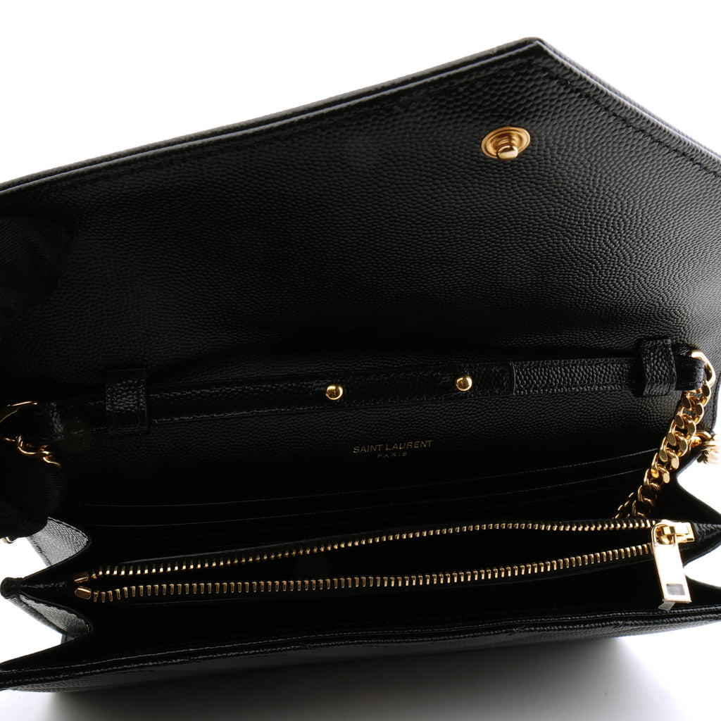 Saint Laurent Envelope Wallet on Chain Large