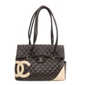 Chanel Cambon Ligne Large Flap Bag Brown