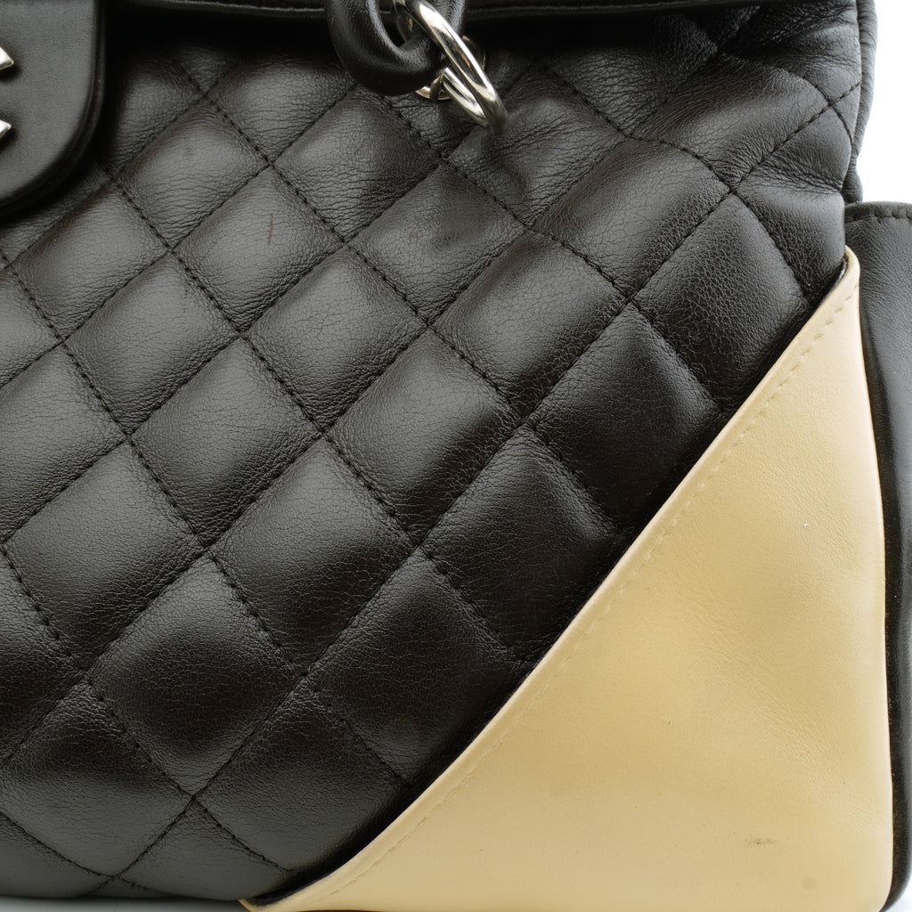 Chanel Cambon Ligne Large Flap Bag Brown