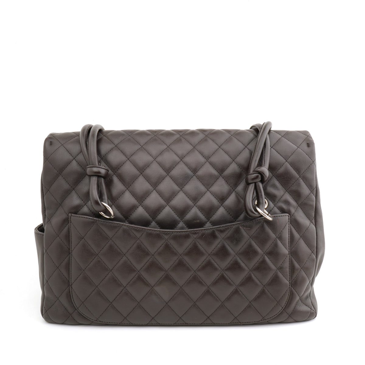 Chanel Cambon Ligne Large Flap Bag Brown